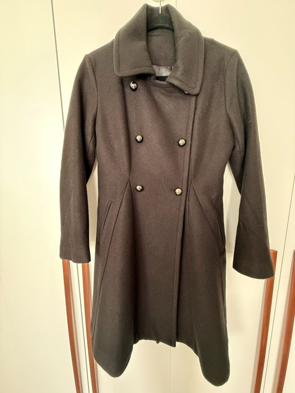women black coat